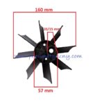 Wentylator do kompresorów bezolejowych FIAC F114