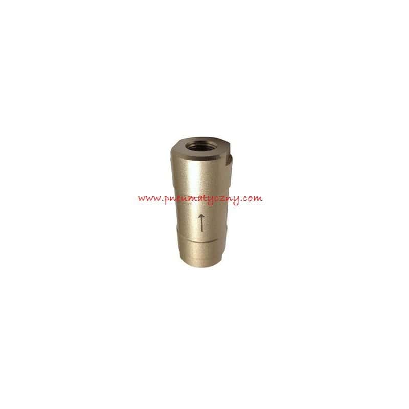 Zawór zwrotny prosty pneumatyczny CV 1/8"