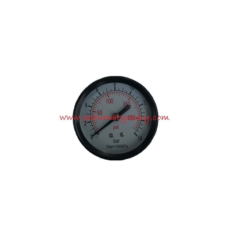 Manometr osiowy 40 mm x 1/8" 0-16 bar