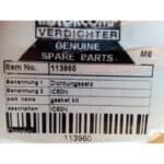 Rotorcomp NK 60 zestaw naprawczy zaworu ssącego