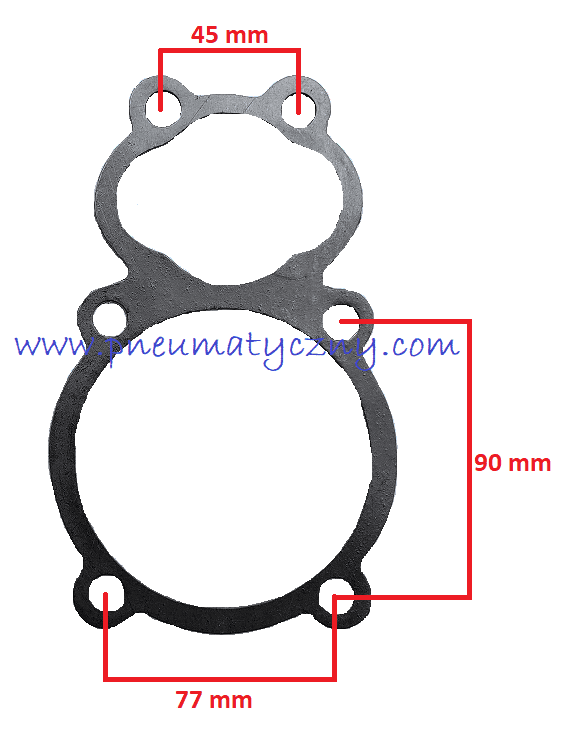A Uszczelki zaworowej pompy FIAC AB 550 do silnika motocykla.
