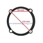 Uszczelka pokrywy łożyska duża B7000