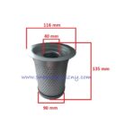 KB8220 separator oleju chińskich kompresorów śrubowych 7,5 kW